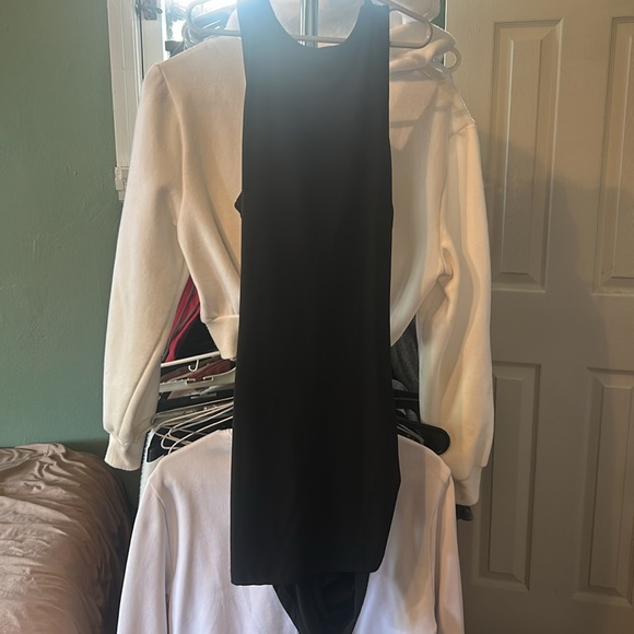 Black Mini Dress - Picture 2 of 4